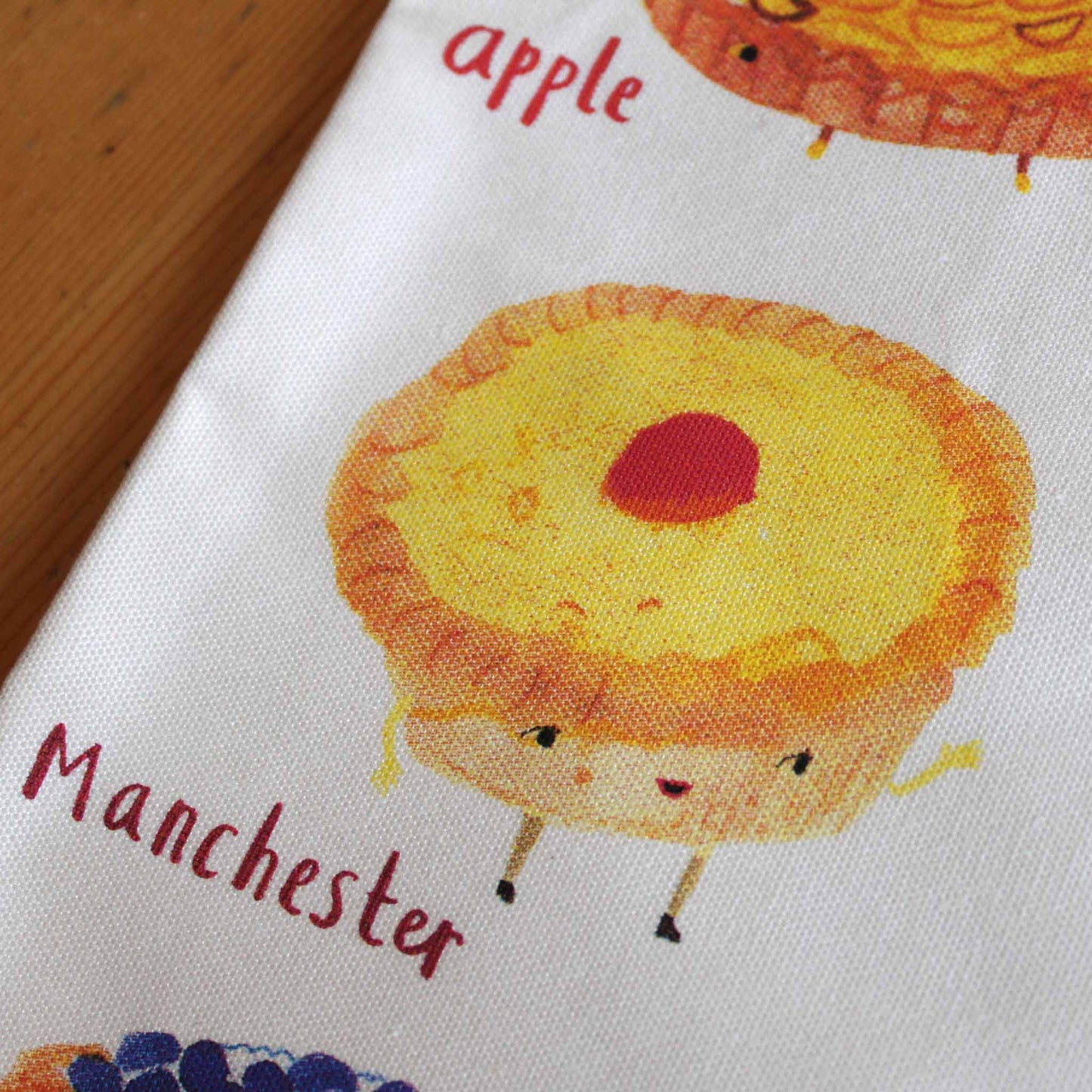 Plums & Tarts Canvas Tote Bag