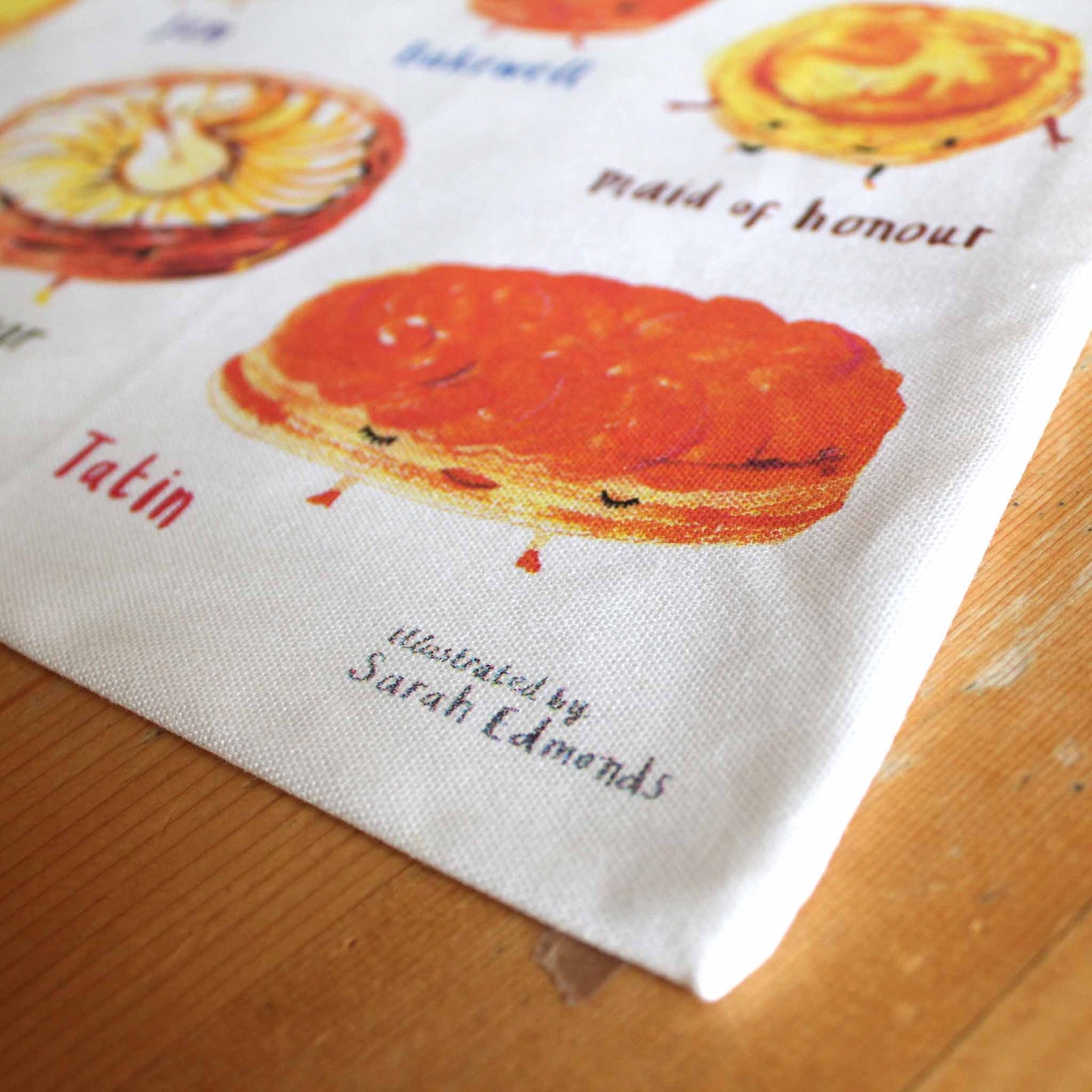 Plums & Tarts Canvas Tote Bag