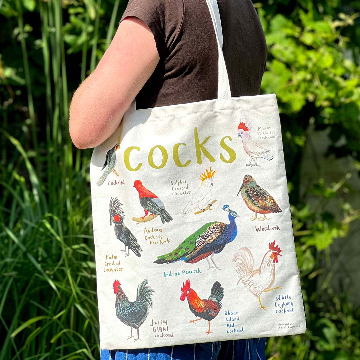 Cocks & Peckers Canvas Tote Bag