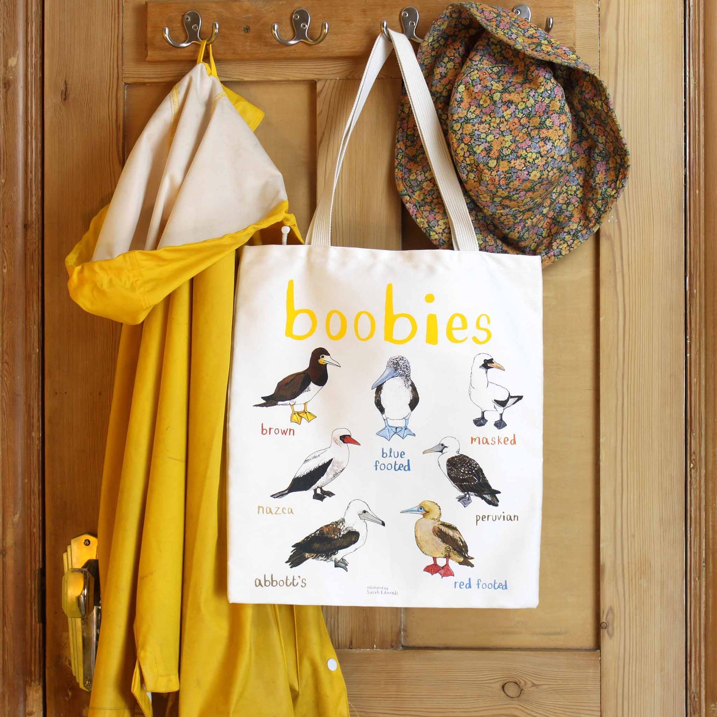 Tits & Boobies Canvas Tote Bag