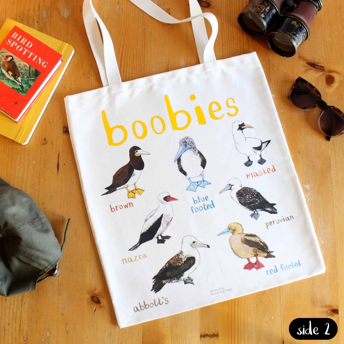 Tits & Boobies Canvas Tote Bag