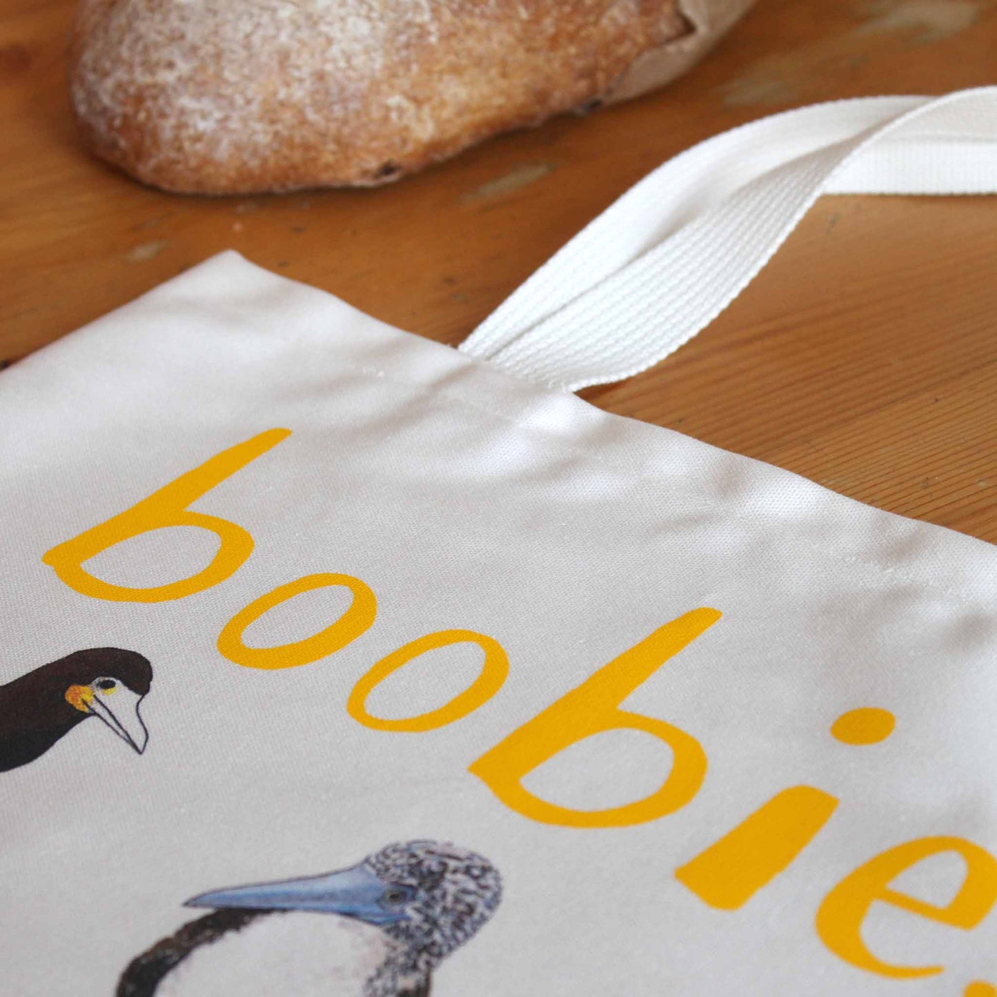 Tits & Boobies Canvas Tote Bag