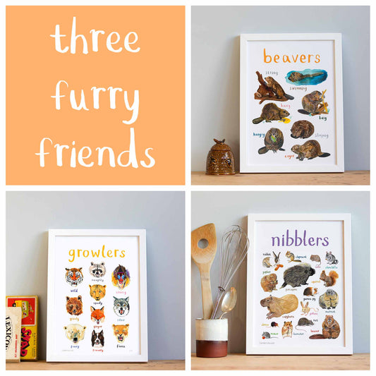 Three Furry Friends