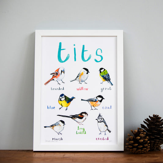 Tits Art Print - A4