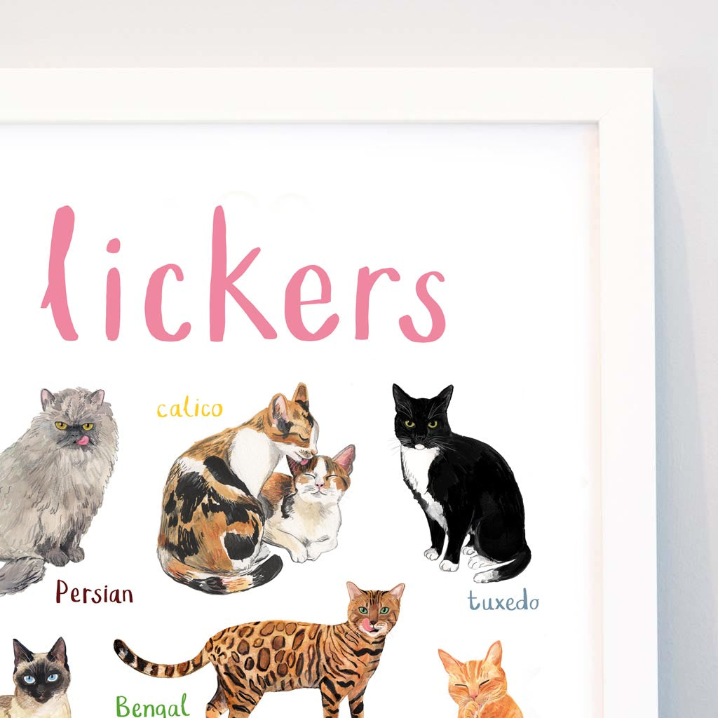 Lickers Art Print - A4