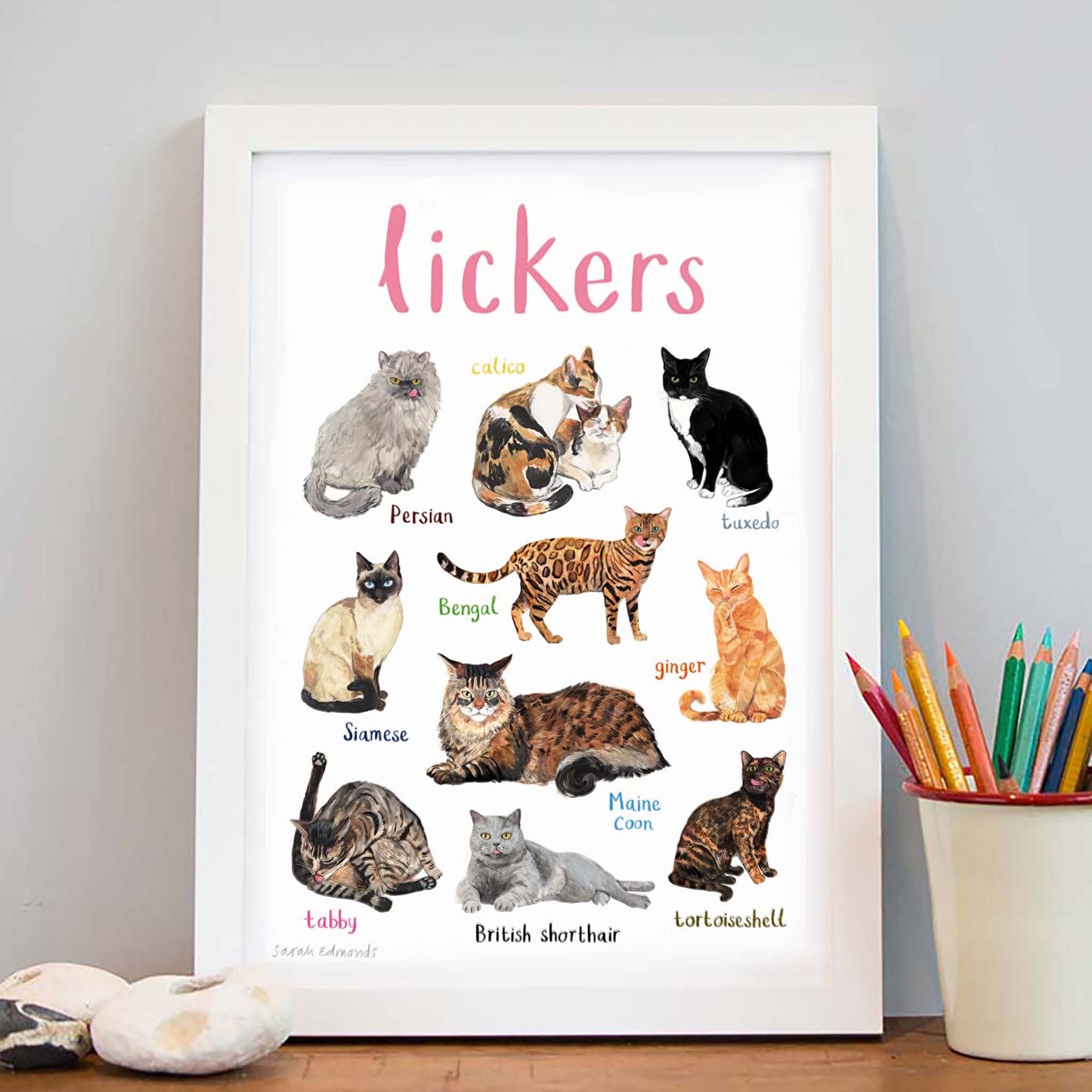 Lickers Art Print - A4
