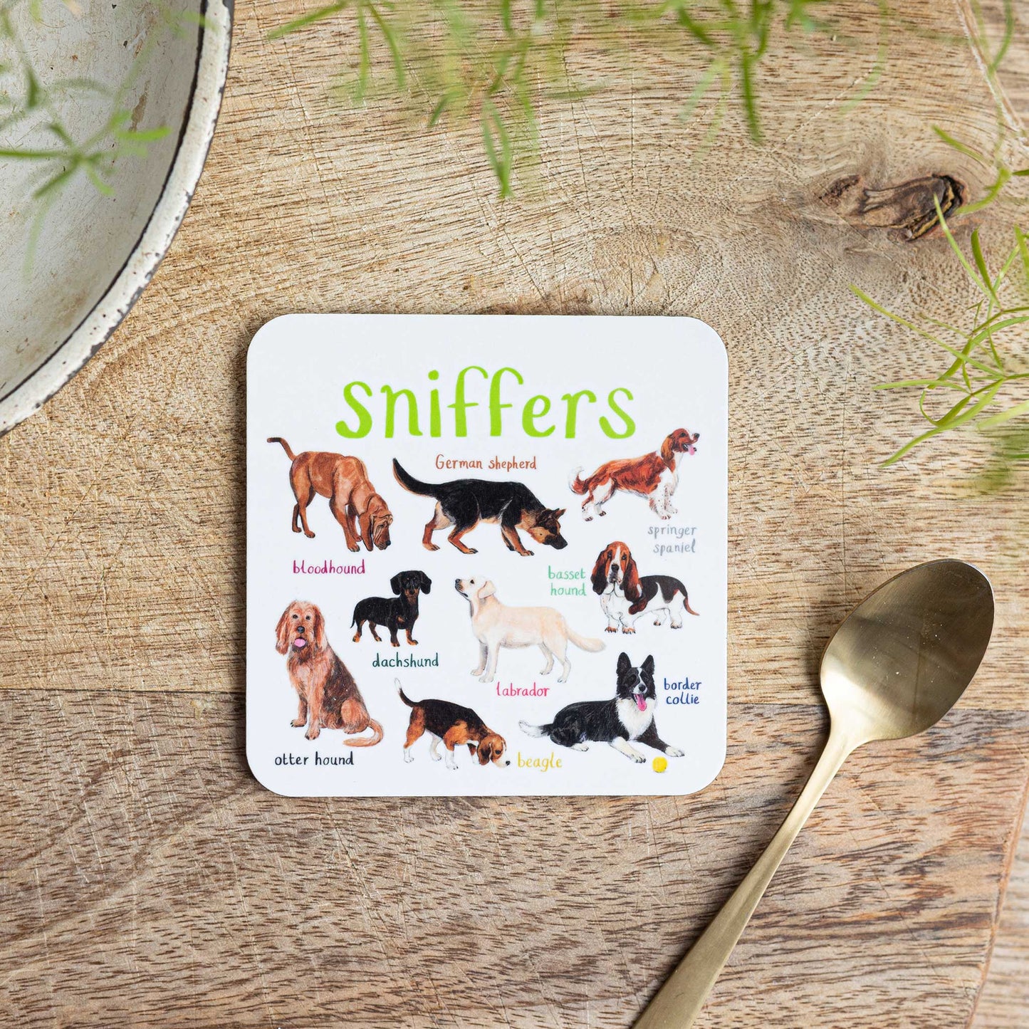 Sniffers Dog Coaster