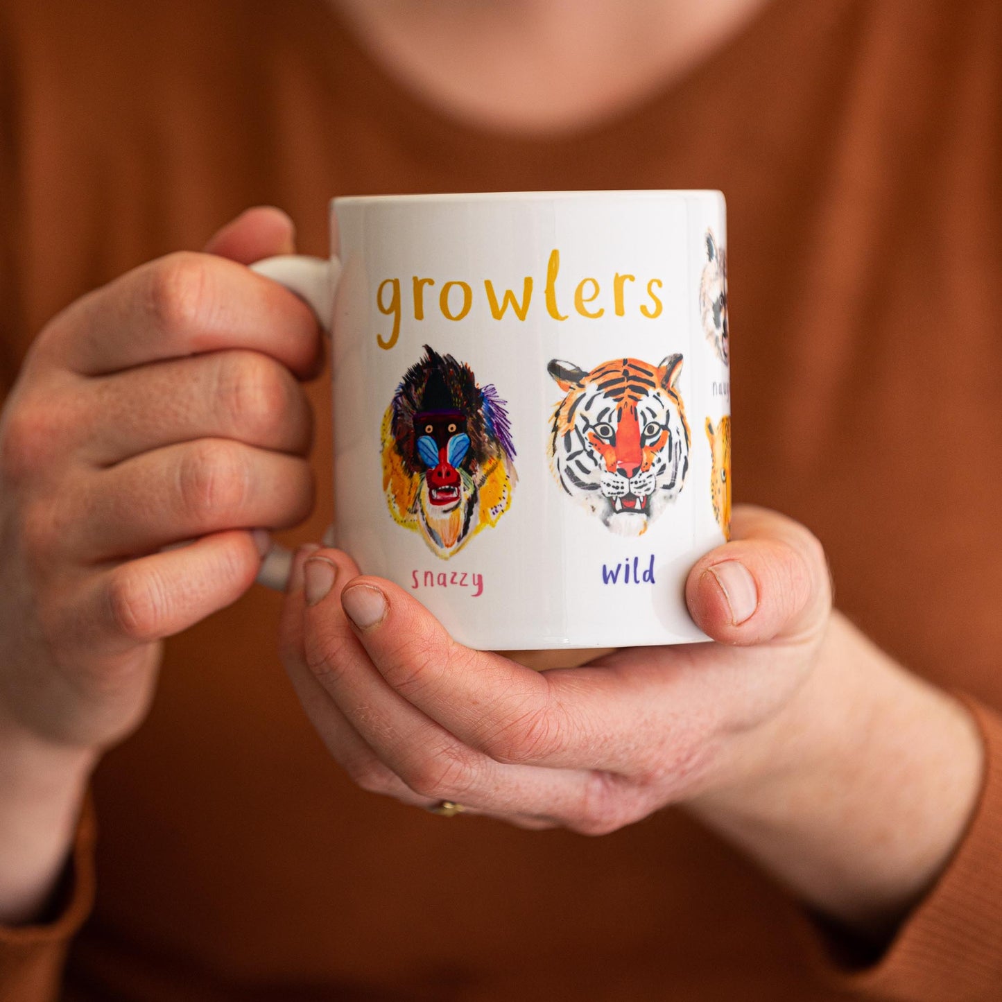 Growlers Ceramic Pun Mug