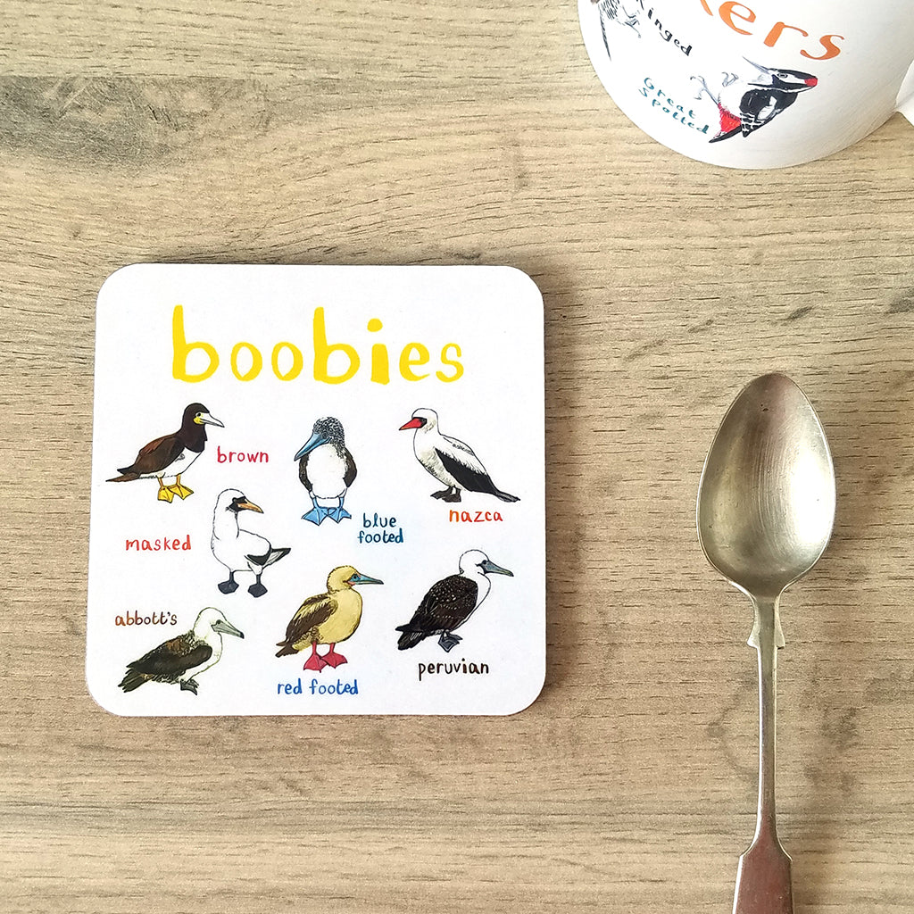 Boobies Bird Coaster