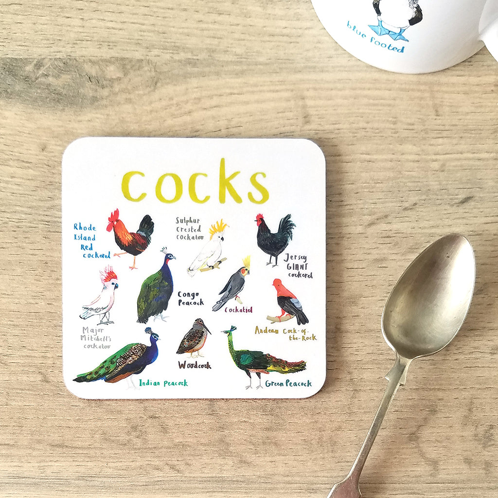 Cocks Bird Coaster