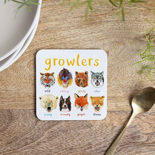 Growlers Animal Coaster