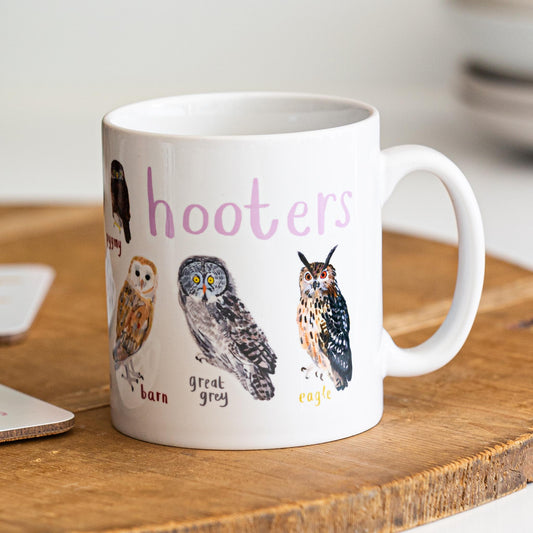 Hooters Ceramic Bird Mug
