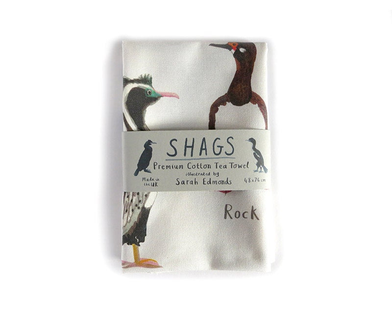 Shags Tea Towel