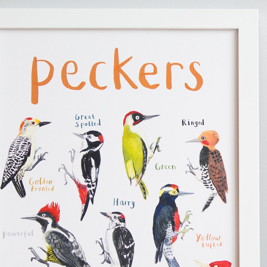 Peckers Art Print - A4