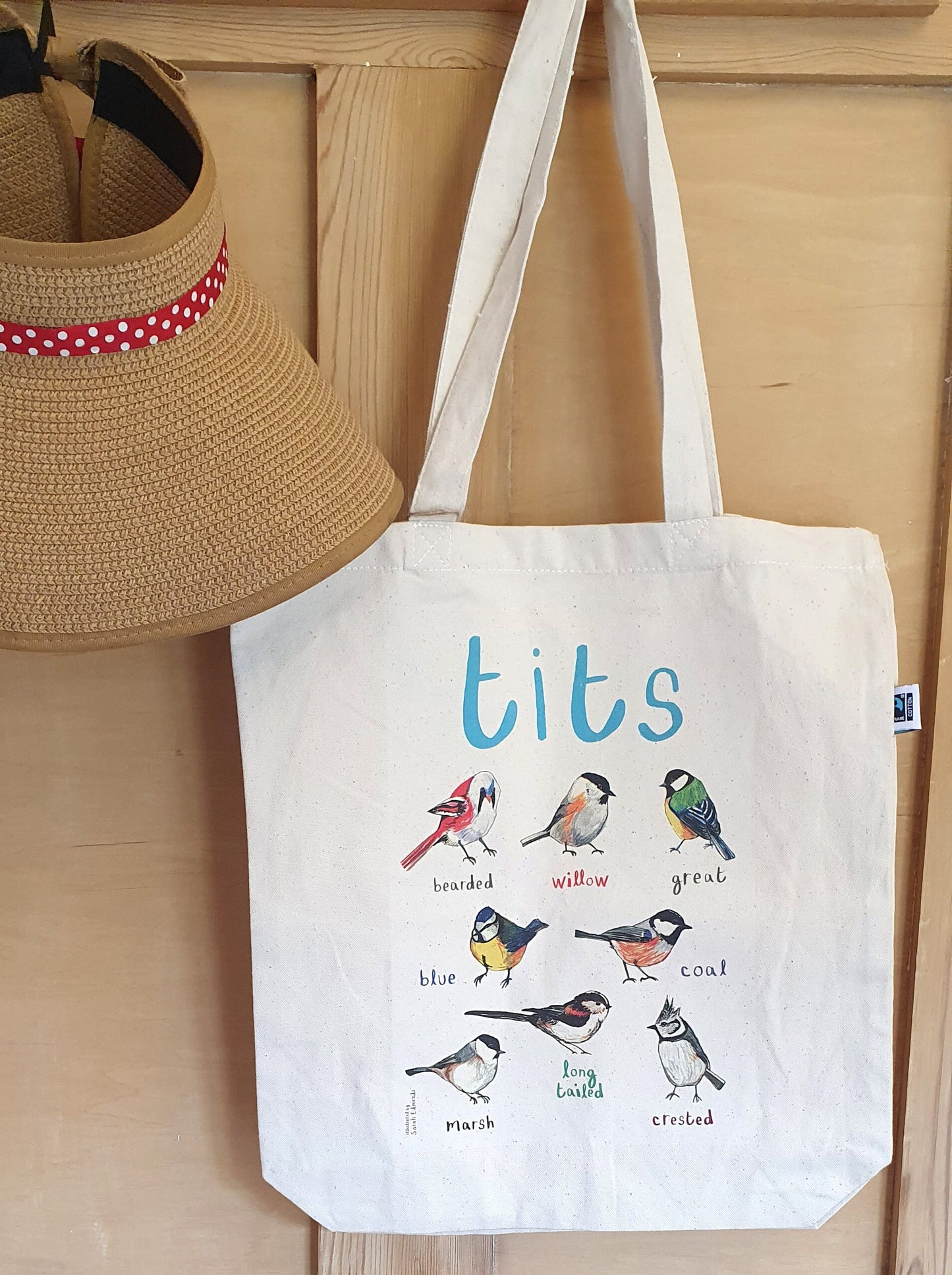 Tits Organic Shopper Bag