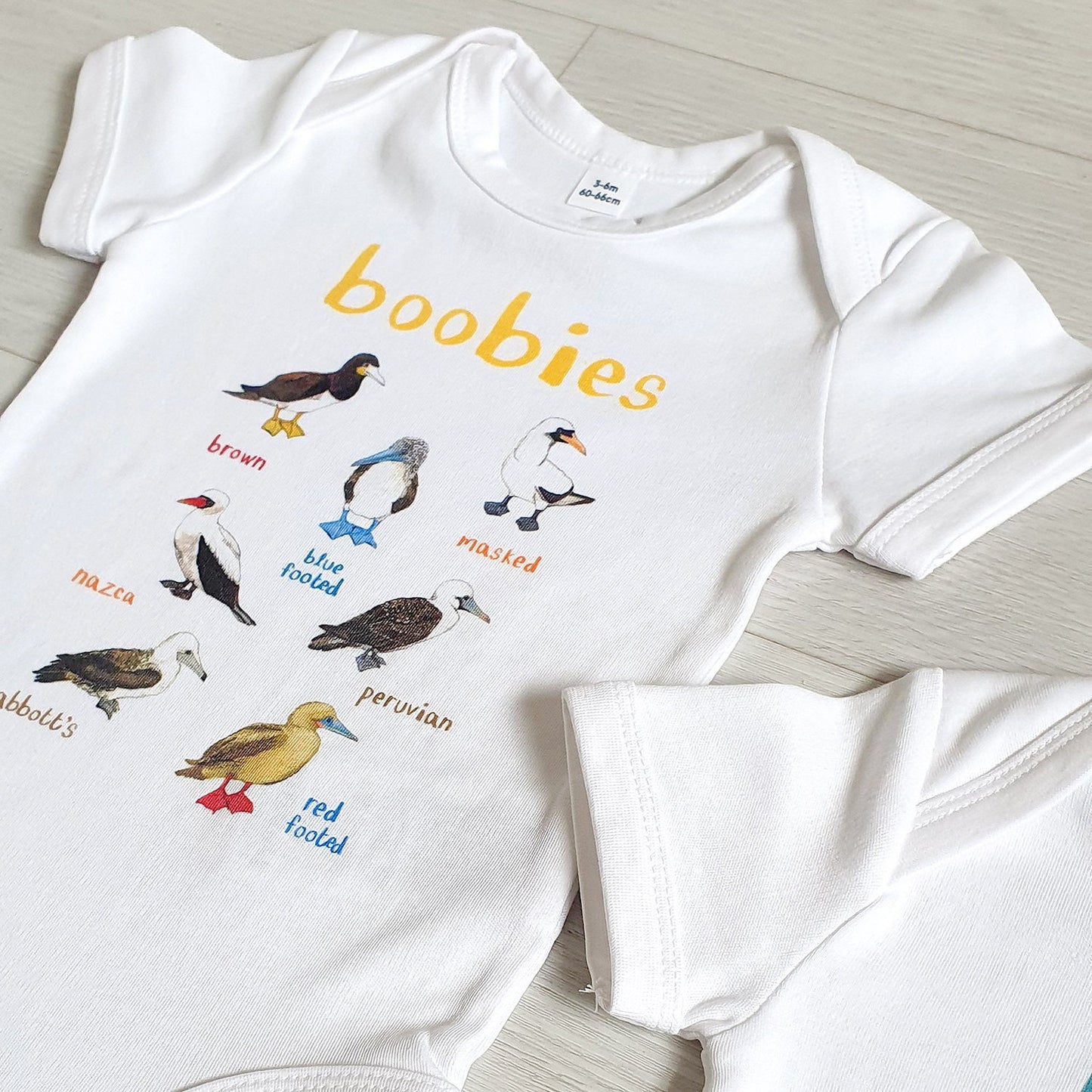 Boobies Organic Cotton Baby Vest