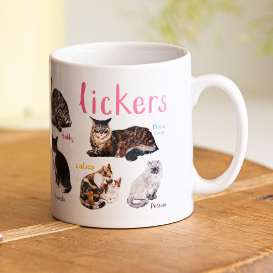 Lickers Ceramic Cat Mug