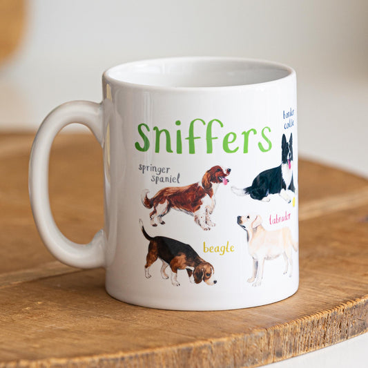 Sniffers Ceramic Dog Mug