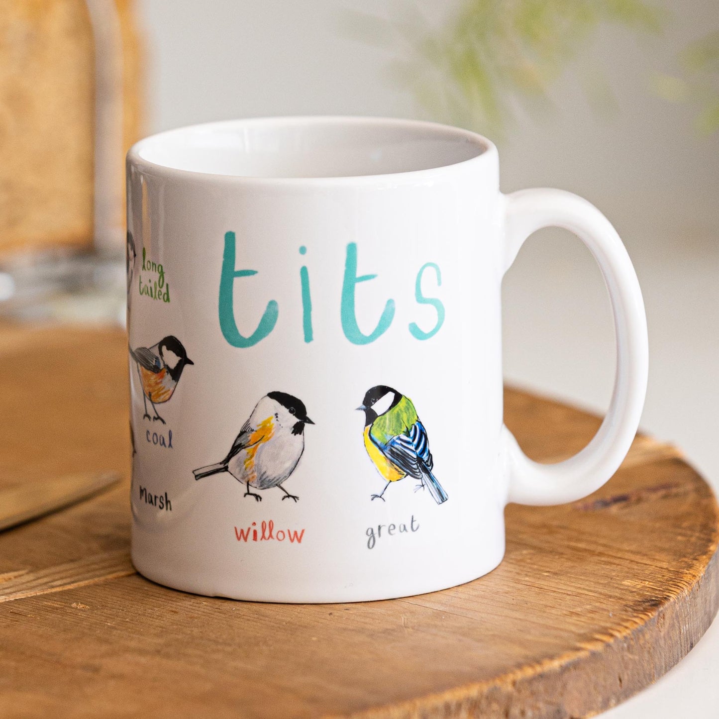 Tits Ceramic Bird Mug – Sarah Edmonds Illustration